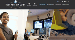 Desktop Screenshot of bensizwe.com
