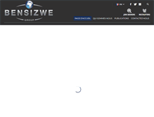 Tablet Screenshot of bensizwe.com